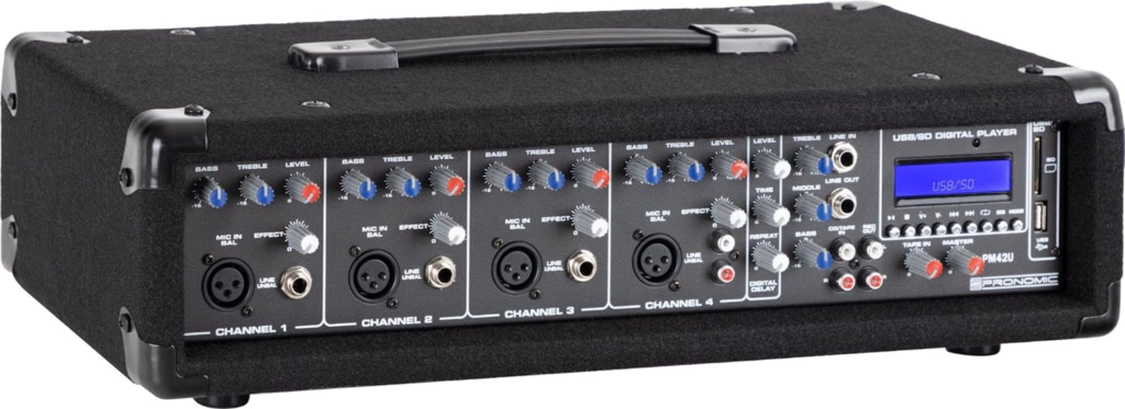 Mesa de mezclas DJ Pronomic PM42U MKII