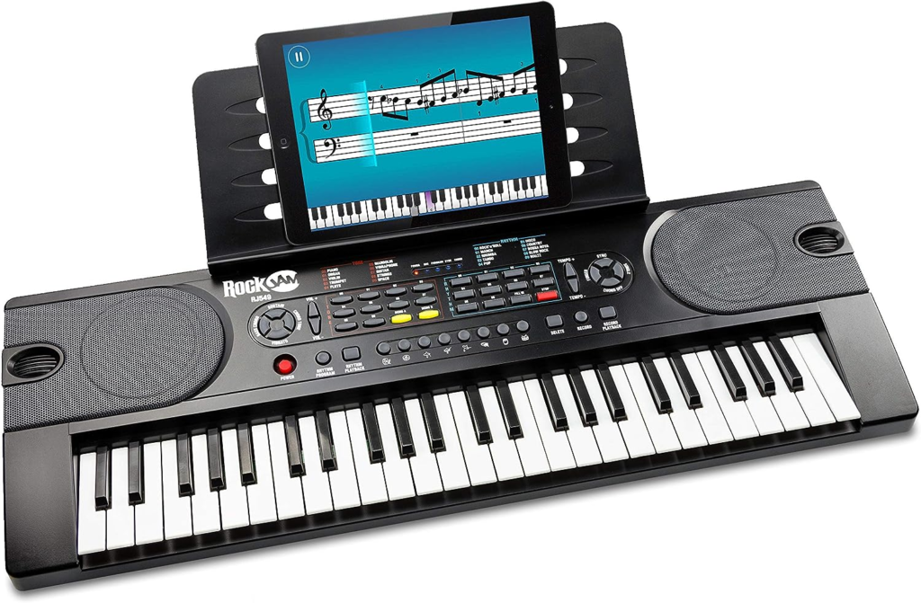  Piano digital RockJam RJ549 49 teclas